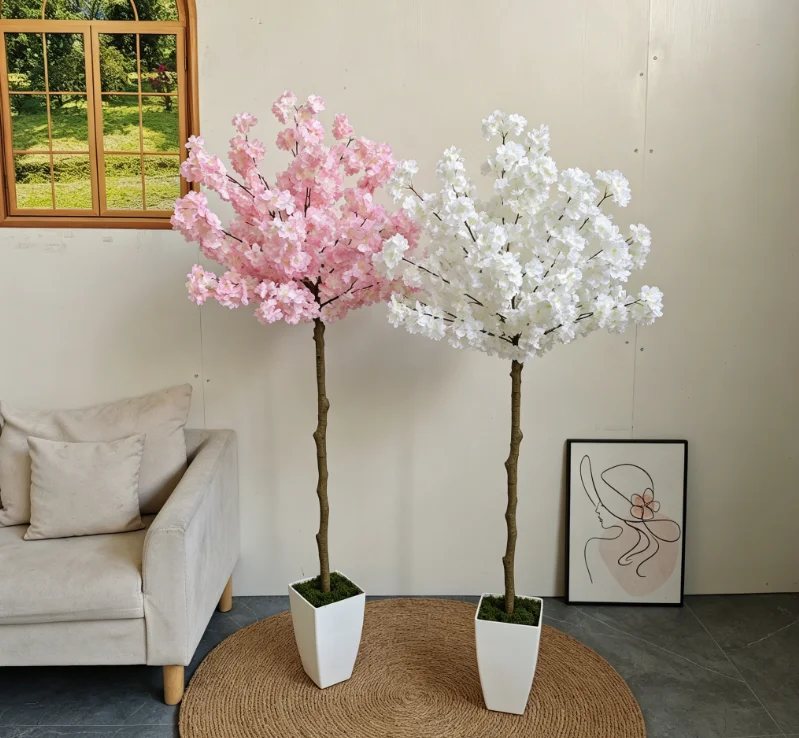 4.43FT Artificial cherry blossom Tree plant Faux Cherry Blossom Lollipop Tree for Home Wedding Garden Room Decor,Outdoor Decor
4.43FT Artificial cherry blossom Tree plant Faux Cherry Blossom Lollipop Tree for Home Wedding Garden Room Decor,Outdoor Decor