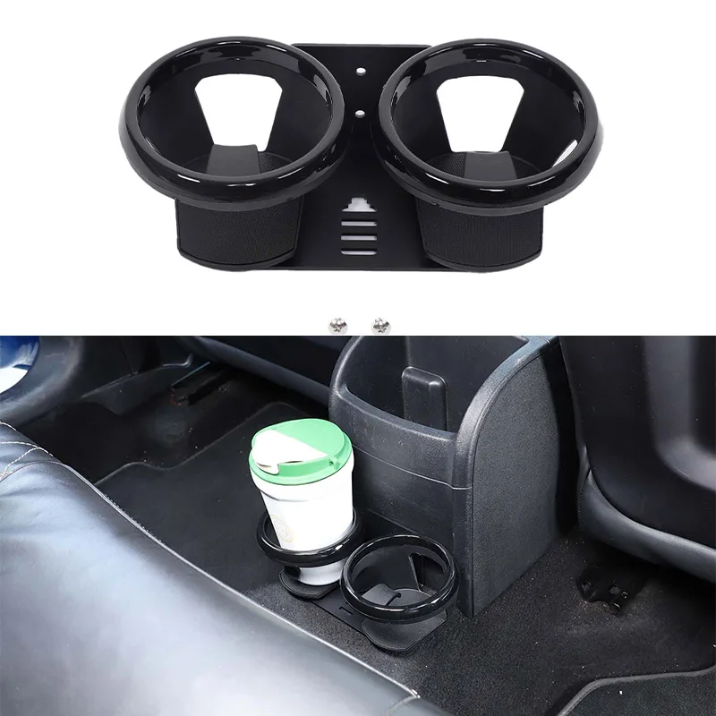 Aluminum Alloy Black For SEAT Leon MK2 2008-2012 Car Rear Console Drink Water Cup Holder Tea cup holder Interior Accessories 
Aluminum Alloy Black For SEAT Leon MK2 2008-2012 Car Rear Console Drink Water Cup Holder Tea cup holder Interior Accessories