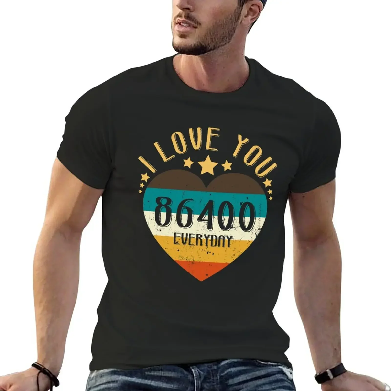 I Love You 86400 Everyday T-Shirt Short sleeve tee blue archive oversized graphic tee summer clothes mens workout shirts
I Love You 86400 Everyday T-Shirt Short sleeve tee blue archive oversized graphic tee summer clothes mens workout shirts