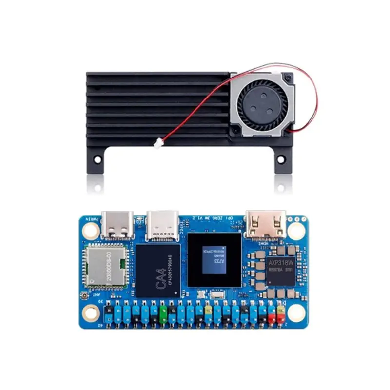 ABBG-Zero 3 Cooling Fan For Orange Pi Zero 3W Development Board Allwinner A733 Soc 3Tops NPU Pcle 3.0 WIFI6 BT5.4 12GB
ABBG-Zero 3 Cooling Fan For Orange Pi Zero 3W Development Board Allwinner A733 Soc 3Tops NPU Pcle 3.0 WIFI6 BT5.4 12GB