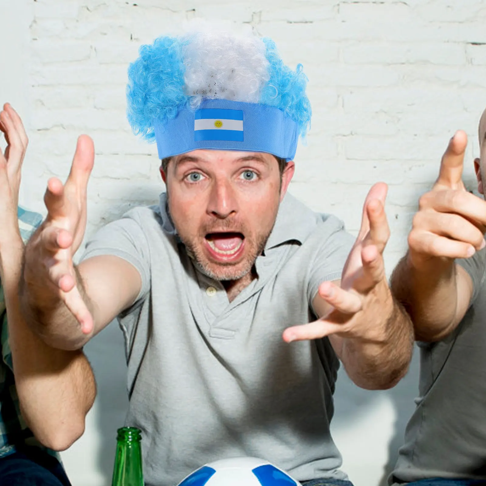 Premium Clown Football Party National Flag Theme Creative Fake Hair Durable Wear Resistant Lightweight Party Accessory
Premium Clown Football Party National Flag Theme Creative Fake Hair Durable Wear Resistant Lightweight Party Accessory