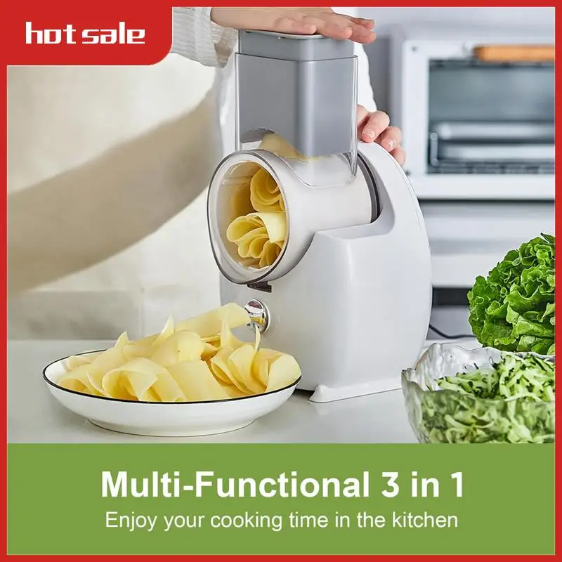 A52I-Electric Cheese Grater Detachable Electric Salad Maker For Home Kitchen Vegetable Slicer For Potato Cheeses And Nuts
A52I-Electric Cheese Grater Detachable Electric Salad Maker For Home Kitchen Vegetable Slicer For Potato Cheeses And Nuts