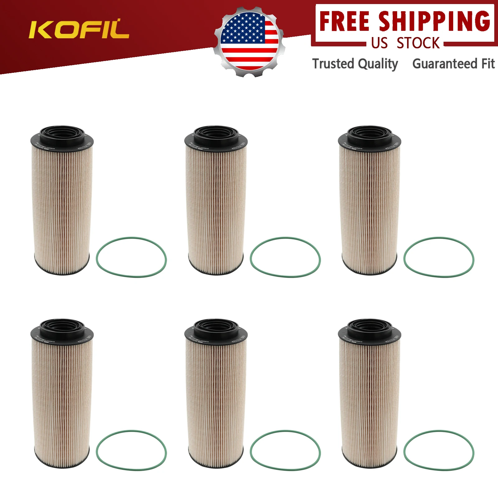 6pcs 2277129 Fuel Filter, for MX 13 Diesel Engine, Replaces 1852006, 2133096, 2164463, L7663F, PF46106
6pcs 2277129 Fuel Filter, for MX 13 Diesel Engine, Replaces 1852006, 2133096, 2164463, L7663F, PF46106