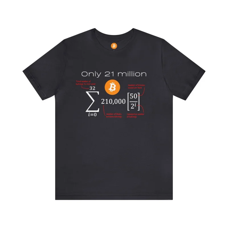 Only 21 million Gift t shirt for Crypto Traders BTC Fan Bitcoin Symbol tee 100% cotton printed Graphic clothes All size tops
Only 21 million Gift t shirt for Crypto Traders BTC Fan Bitcoin Symbol tee 100% cotton printed Graphic clothes All size tops