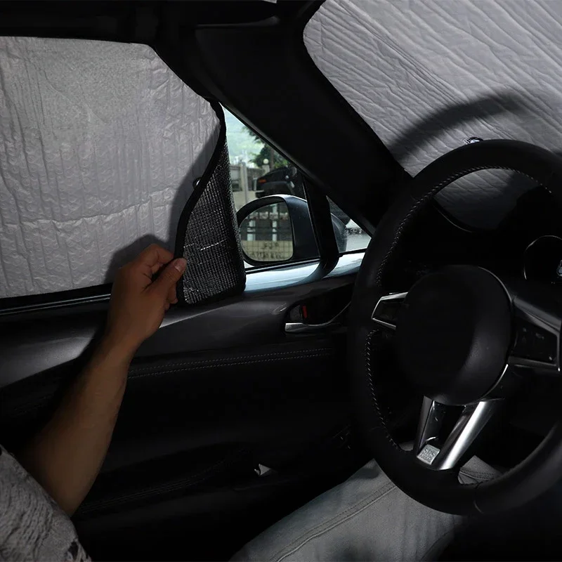For Mazda MX-5 ND2016-2024 Aluminum Foil Silver Car Front Windshield Full Window Glass Sun Protection Parasol Car Accessories
For Mazda MX-5 ND2016-2024 Aluminum Foil Silver Car Front Windshield Full Window Glass Sun Protection Parasol Car Accessories