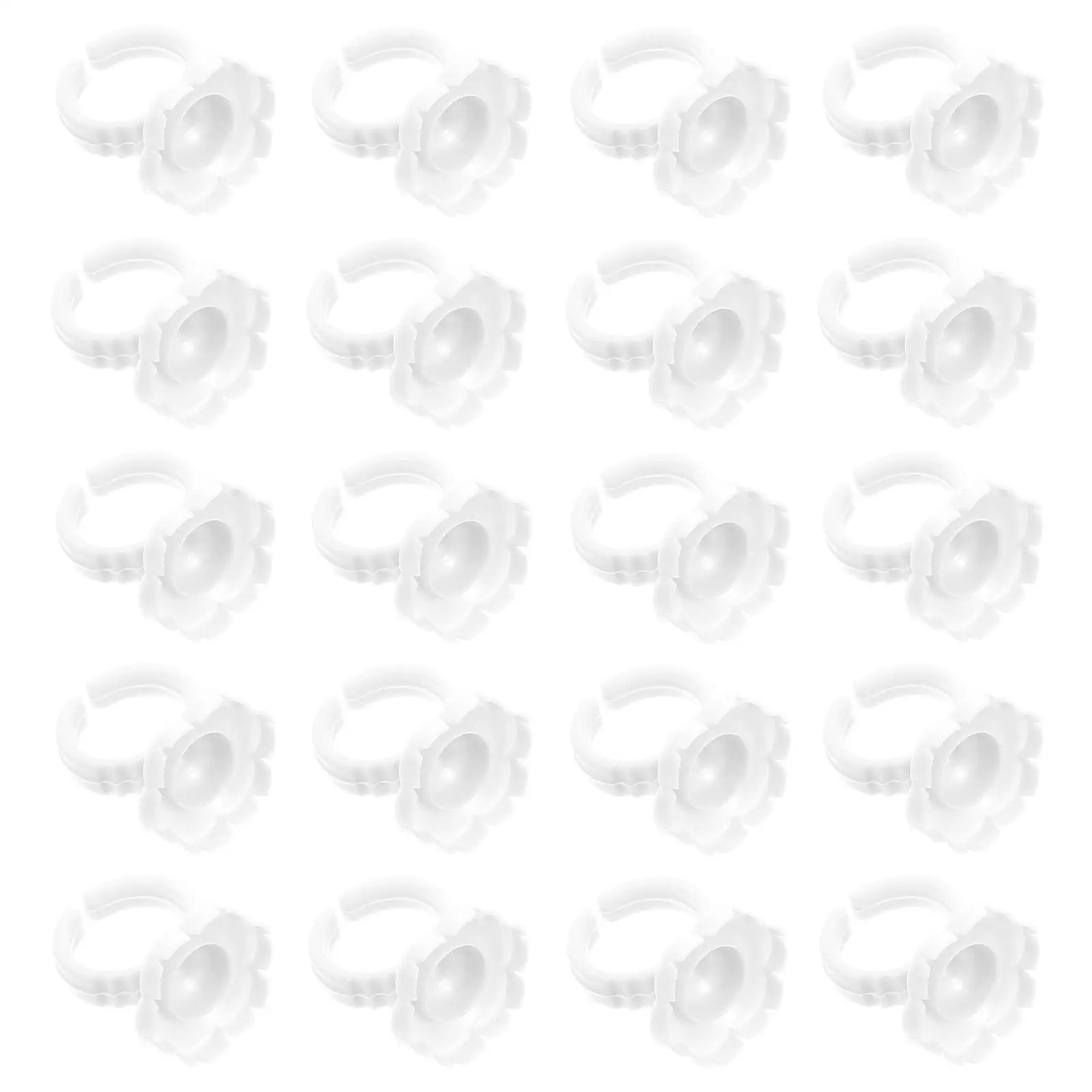 100 Pcs Eyelash Glue Ring Cup Container Tray Plastic Pigment Ring Holder for Eyelash Extension Tools Accessories
100 Pcs Eyelash Glue Ring Cup Container Tray Plastic Pigment Ring Holder for Eyelash Extension Tools Accessories