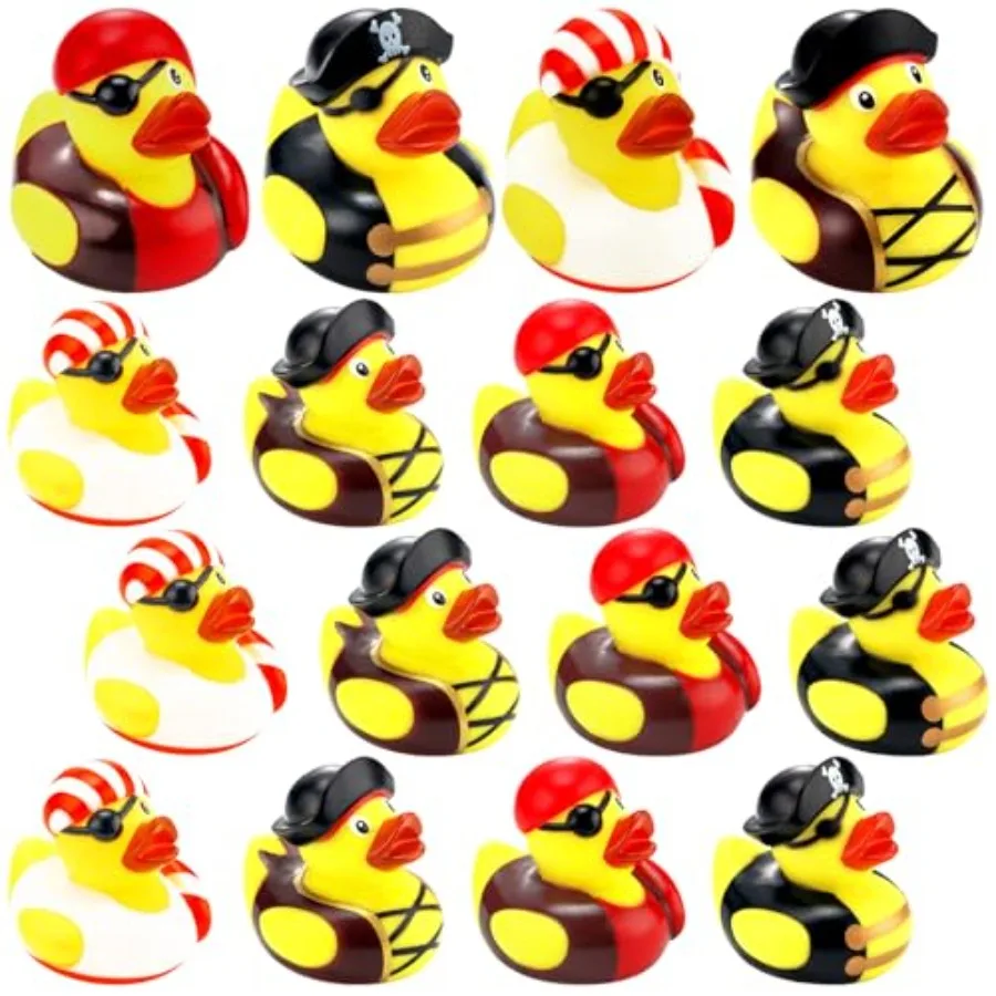 Pcs 2 Inch Mini Pirate Rubber Ducks Cruise Ducks for Hiding with Tags Cute Yellow Decor Bathtub Pool Pirate Party Favors for Ca
Pcs 2 Inch Mini Pirate Rubber Ducks Cruise Ducks for Hiding with Tags Cute Yellow Decor Bathtub Pool Pirate Party Favors for Ca