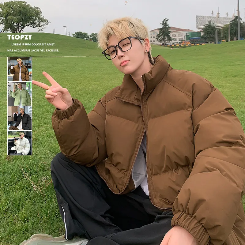 Trendy Cotton Jaet for Men Winter 2024 Thi Warm down Casual Outerwear Cotton Clothes for Couples Youth ular Loose Fit
Trendy Cotton Jaet for Men Winter 2024 Thi Warm down Casual Outerwear Cotton Clothes for Couples Youth ular Loose Fit