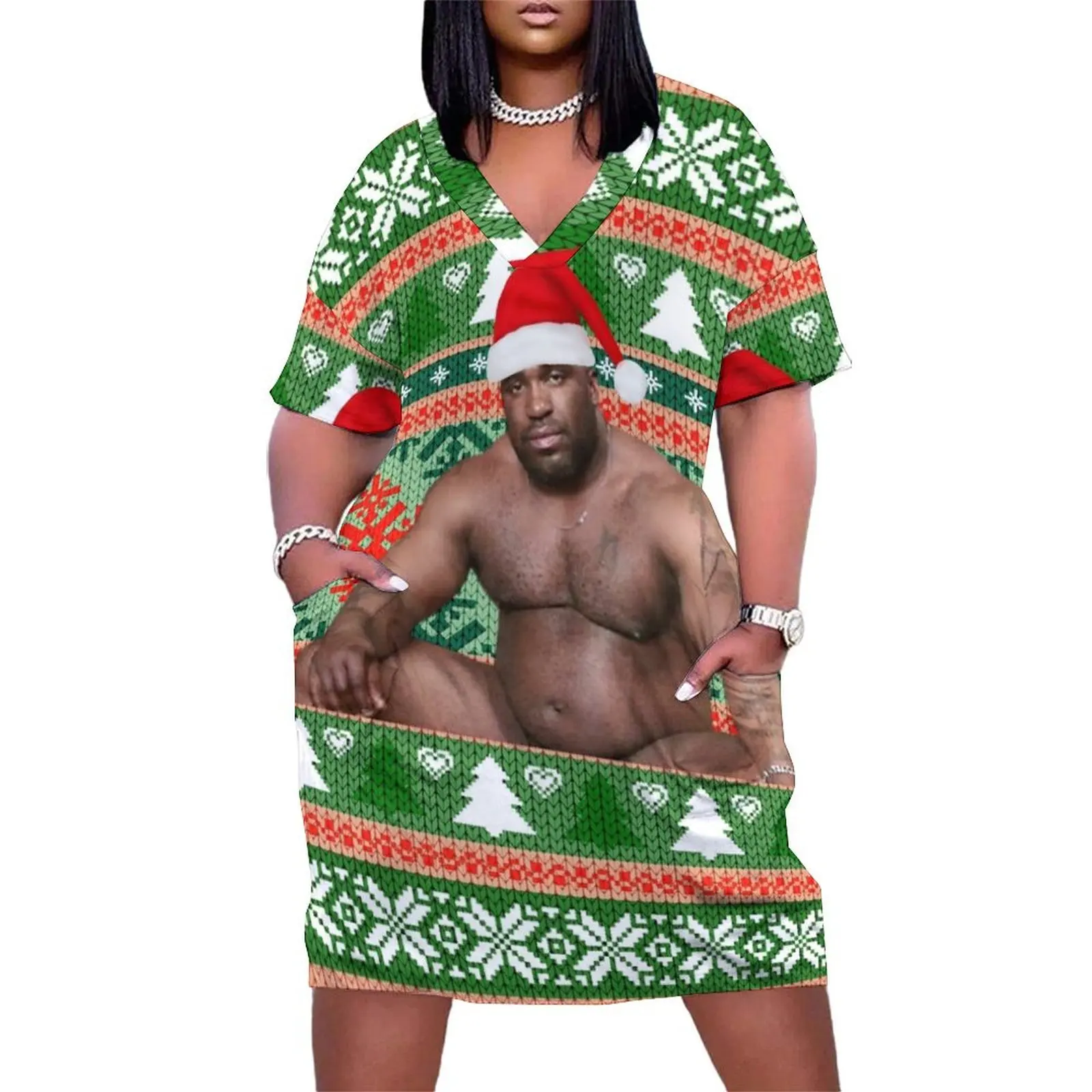 Barry Wood Christmas Loose Pocket Dress dresses korean style Women dresses summer
Barry Wood Christmas Loose Pocket Dress dresses korean style Women dresses summer