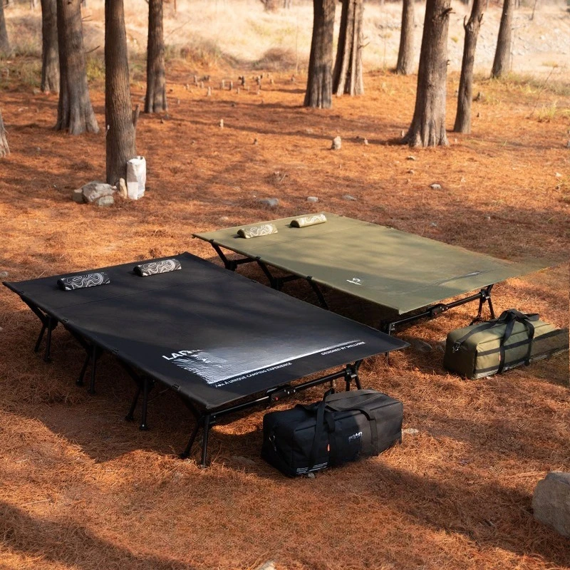 Outdoor camping parent-child bed High and low foldable double camp bed, portable camping, widened bed for lunch break
Outdoor camping parent-child bed High and low foldable double camp bed, portable camping, widened bed for lunch break