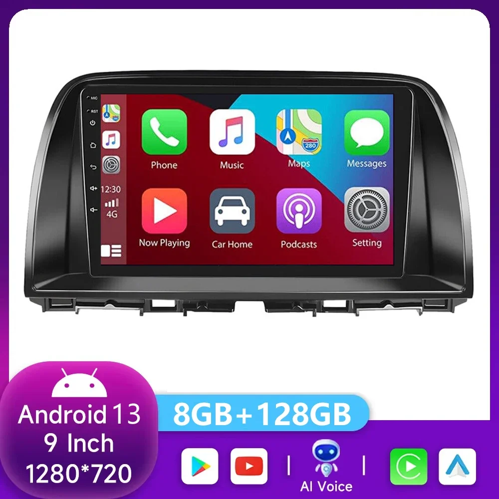 9INCH 4G WIFI Android Auto Stereo Car Radio Multimedia For Mazda CX5 CX-5 CX 5 2012 2013 2014 2015 CarPlay GPS No 2din DVD
9INCH 4G WIFI Android Auto Stereo Car Radio Multimedia For Mazda CX5 CX-5 CX 5 2012 2013 2014 2015 CarPlay GPS No 2din DVD