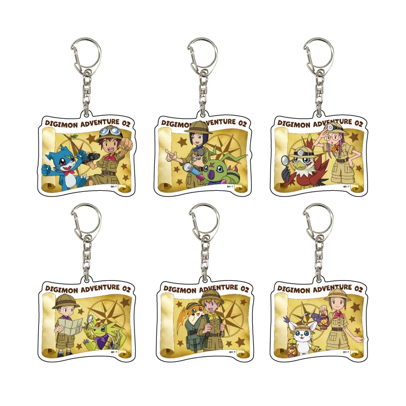 Anime Digimon Adventure Keychain Doll Wormmon Hawkmon Armadimon Tailmon Acrylic Keyring Pendant for Gift
Anime Digimon Adventure Keychain Doll Wormmon Hawkmon Armadimon Tailmon Acrylic Keyring Pendant for Gift