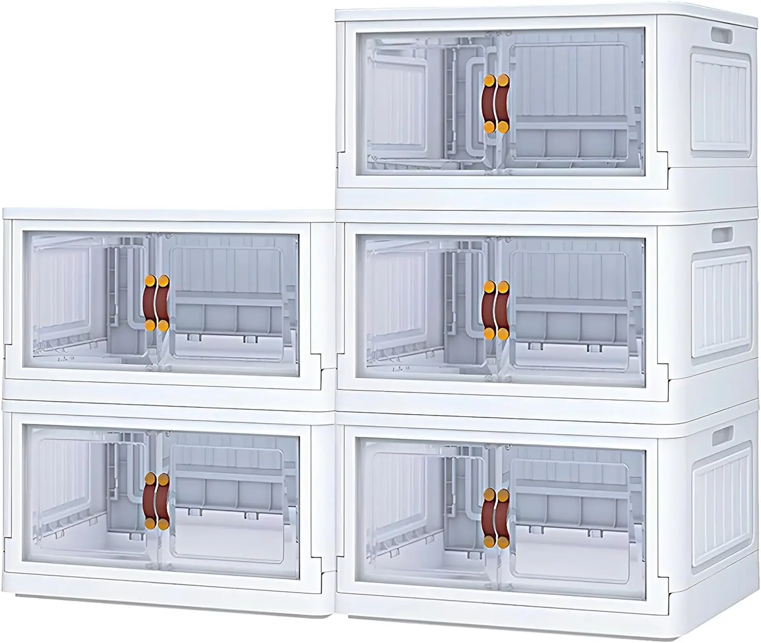 Bins with Lids - 115 Gallon (455 Quart) - Plastic Collapsible Storage Containers with Wheels, Foldable, Open F
Bins with Lids - 115 Gallon (455 Quart) - Plastic Collapsible Storage Containers with Wheels, Foldable, Open F