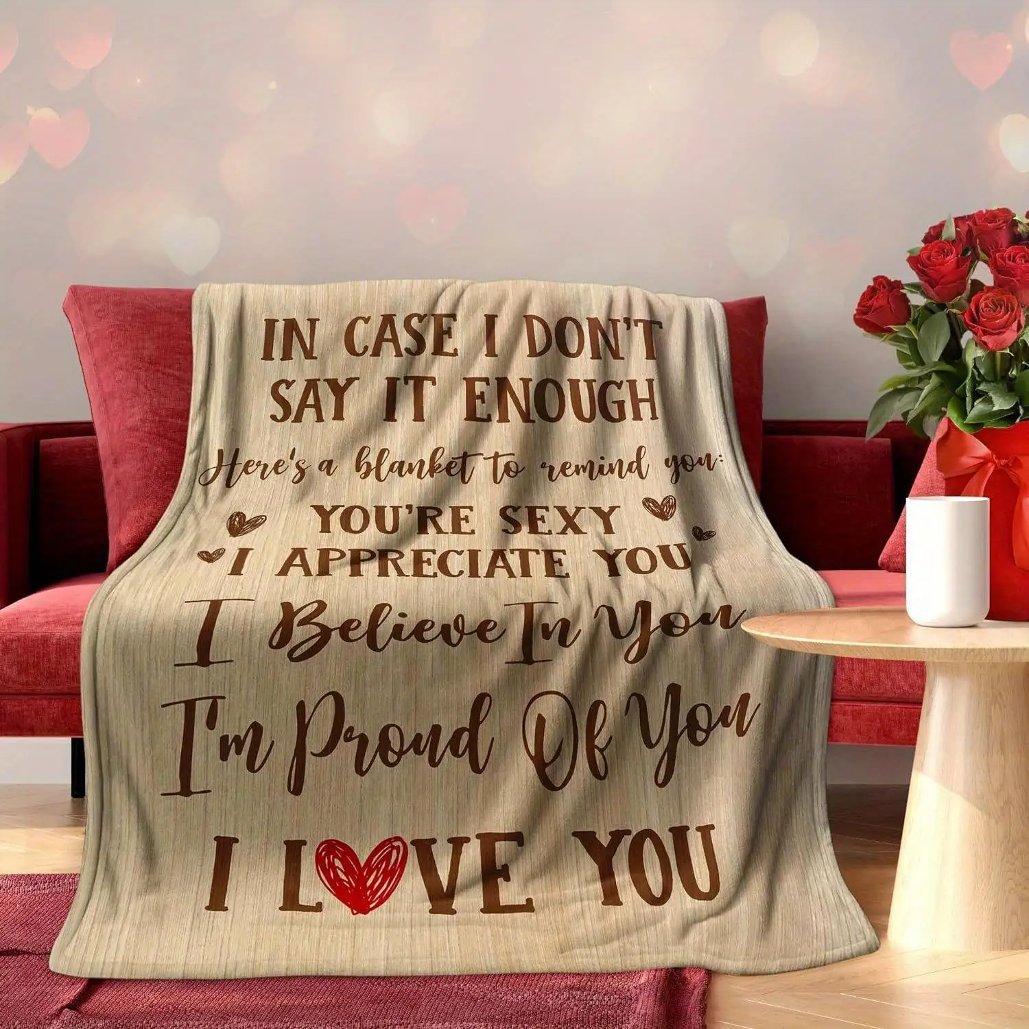 Birthday Gift Retro Style Cosy and Warm Season Cosy, Ideal for Sofa or Bed, Multi-purpose, Valentine's Day Gift
Birthday Gift Retro Style Cosy and Warm Season Cosy, Ideal for Sofa or Bed, Multi-purpose, Valentine's Day Gift