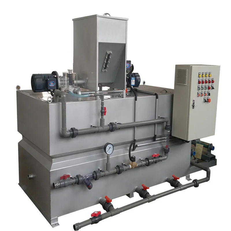 Automatic dosing machine Flocculant slow-release air flotation dosing device PACPAM three-chamber integrated dosing device 
Automatic dosing machine Flocculant slow-release air flotation dosing device PACPAM three-chamber integrated dosing device