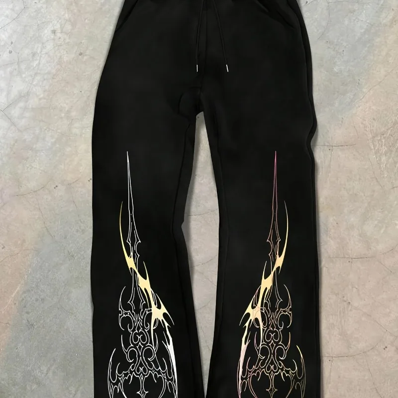 American Style Trendy Men's Casual Sports Pants, Colorful Sword Print Casual Sports Straight Leg Pants Y2K Unisex
American Style Trendy Men's Casual Sports Pants, Colorful Sword Print Casual Sports Straight Leg Pants Y2K Unisex