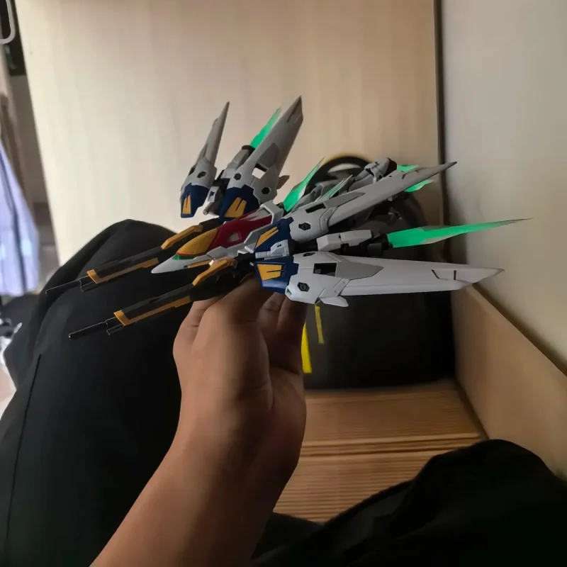 JINMA Model RG 1/144 Scale Wing Zero Action Figure Night Light Effect XXXG-00W0 Anime Figures Assembly Model Kit Plastic Toys
JINMA Model RG 1/144 Scale Wing Zero Action Figure Night Light Effect XXXG-00W0 Anime Figures Assembly Model Kit Plastic Toys