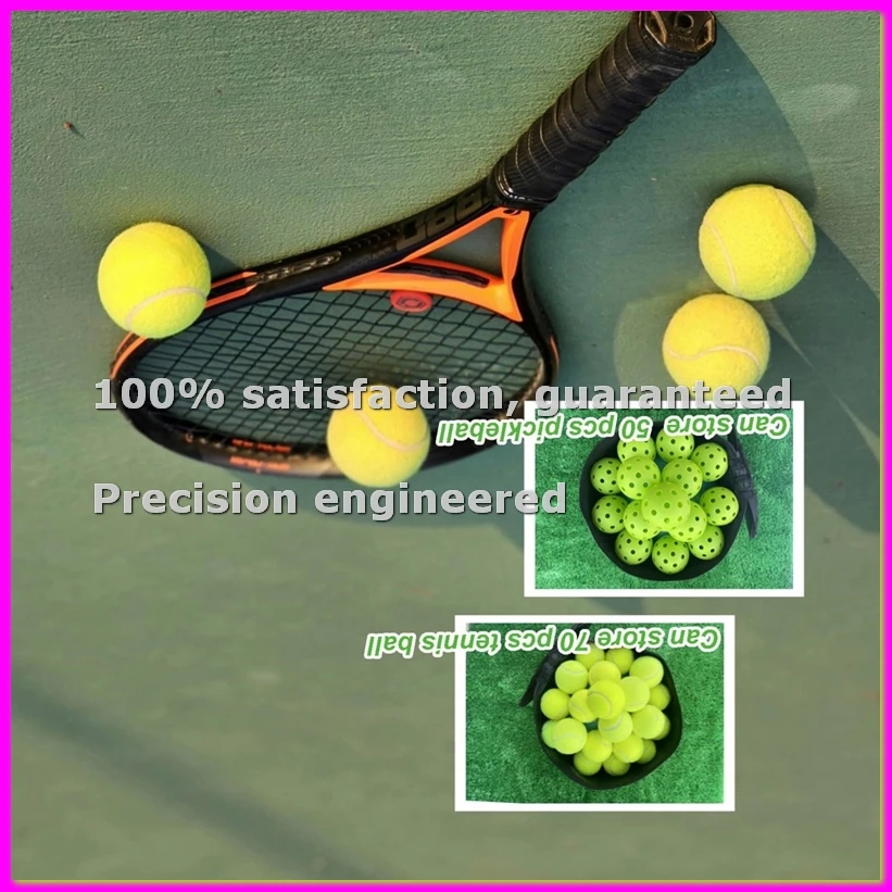 Versatile Sports Ball Bag with Adjustable Strap for Tennis, Pickleball, Pingpong, Baseball - Portable Mesh Basket-ANKL
Versatile Sports Ball Bag with Adjustable Strap for Tennis, Pickleball, Pingpong, Baseball - Portable Mesh Basket-ANKL