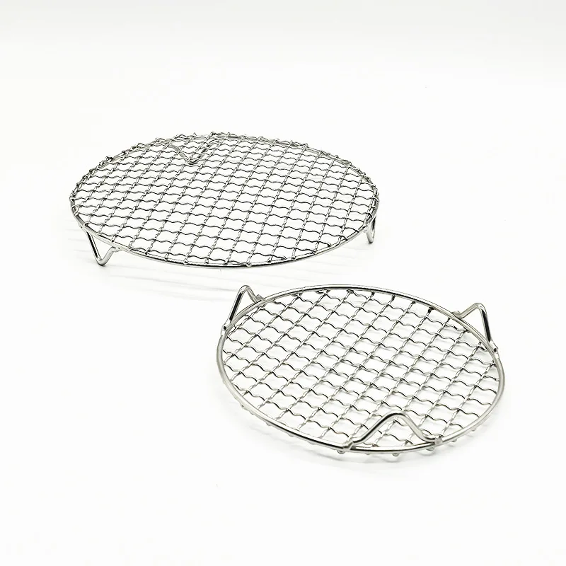 Round Bbq Net With Foot Barbecue Grill Meshes 304 Stainless Steel Cooling Rack Steam Baking Rack Camping Outdoor Mesh Wire Net
Round Bbq Net With Foot Barbecue Grill Meshes 304 Stainless Steel Cooling Rack Steam Baking Rack Camping Outdoor Mesh Wire Net