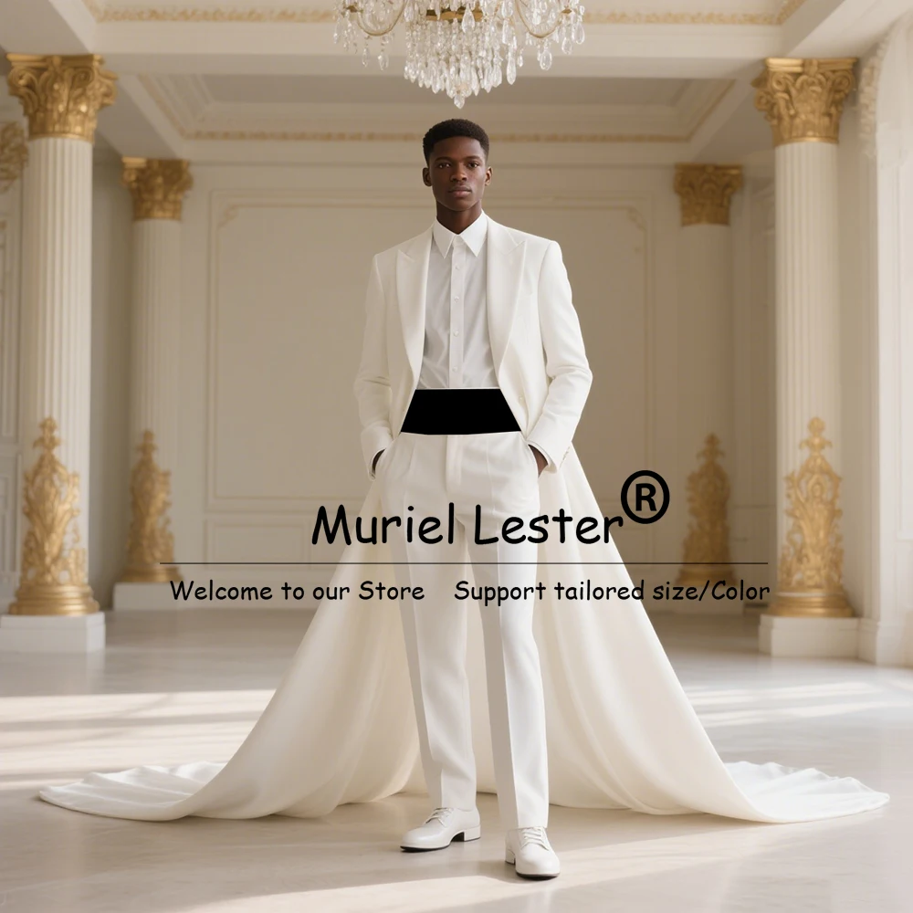 Роскошные однотонные мужские костюмы цвета слоновой кости, комплекты из 2 предметов, однобортный пиджак для жениха, длинный индивидуальный мужской банкетный жених, свадебный смокинг 2026
Роскошные однотонные мужские костюмы цвета слоновой кости, комплекты из 2 предметов, однобортный пиджак для жениха, длинный индивидуальный мужской банкетный жених, свадебный смокинг 2026