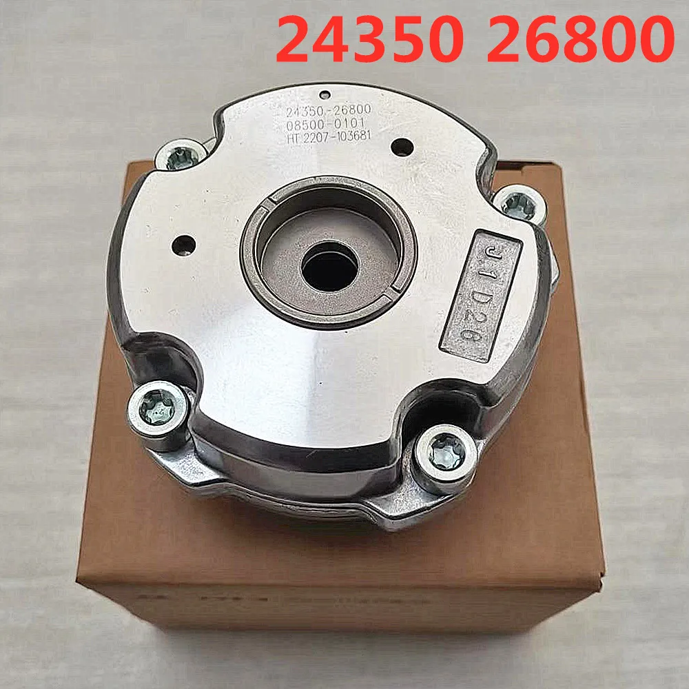 24350-26800 2435026800 Engine Timing Camshaft Phaser Gear Fit for Hyundai Accent Kia Rio 1.6L 2006-2016
24350-26800 2435026800 Engine Timing Camshaft Phaser Gear Fit for Hyundai Accent Kia Rio 1.6L 2006-2016