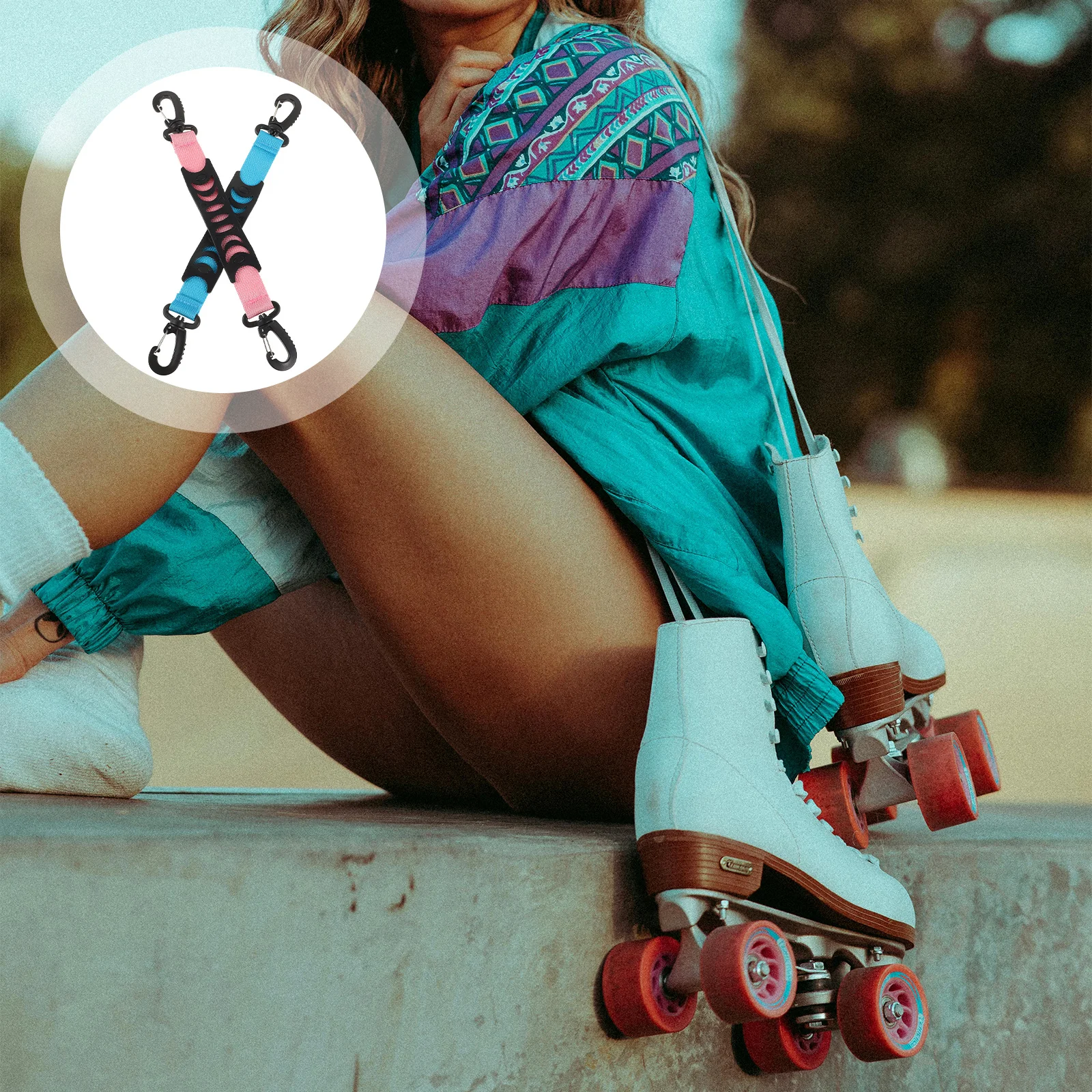 4Pcs Skates Shoes Hook Belt Lightweight Portable Durable Boot Carrier Strap for Snowboard Skates Boot Carrier Strap
4Pcs Skates Shoes Hook Belt Lightweight Portable Durable Boot Carrier Strap for Snowboard Skates Boot Carrier Strap