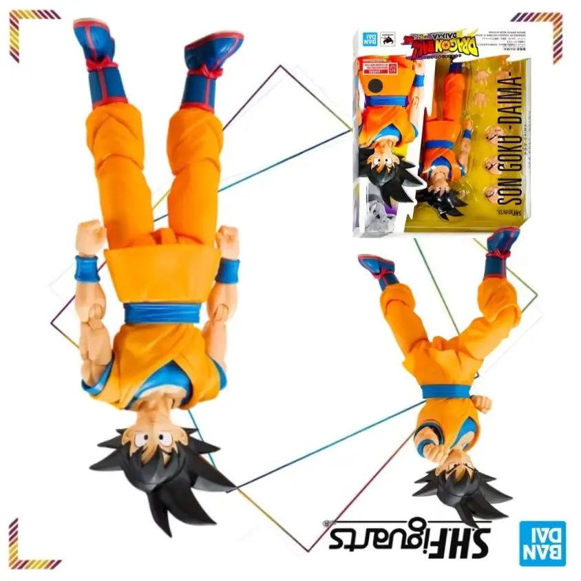 Genuine Bandai S.H.Figuarts Goku Daima Action Figures Shf Dragon Ball Daima Anime Collectible Model Doll Gift in Stock
Genuine Bandai S.H.Figuarts Goku Daima Action Figures Shf Dragon Ball Daima Anime Collectible Model Doll Gift in Stock