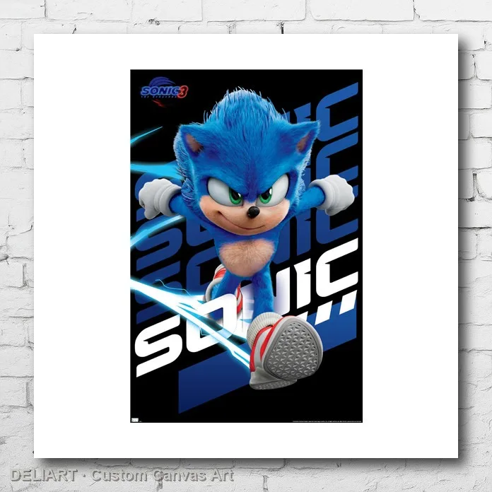 SONIC THE HEDGEHOG 3 - Canvas Poster Custom Size Available Room Decoration Home Decor Wall Art
SONIC THE HEDGEHOG 3 - Canvas Poster Custom Size Available Room Decoration Home Decor Wall Art