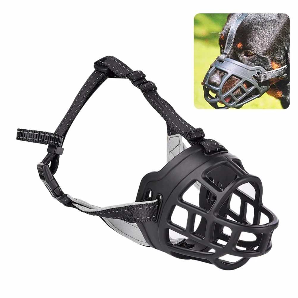 1pc Silicone Muzzle Dog Muzzle Comfortable Breathable Basket Muzzles Stop Biting Barking Chewing for Dog (Size 2 Black)
1pc Silicone Muzzle Dog Muzzle Comfortable Breathable Basket Muzzles Stop Biting Barking Chewing for Dog (Size 2 Black)