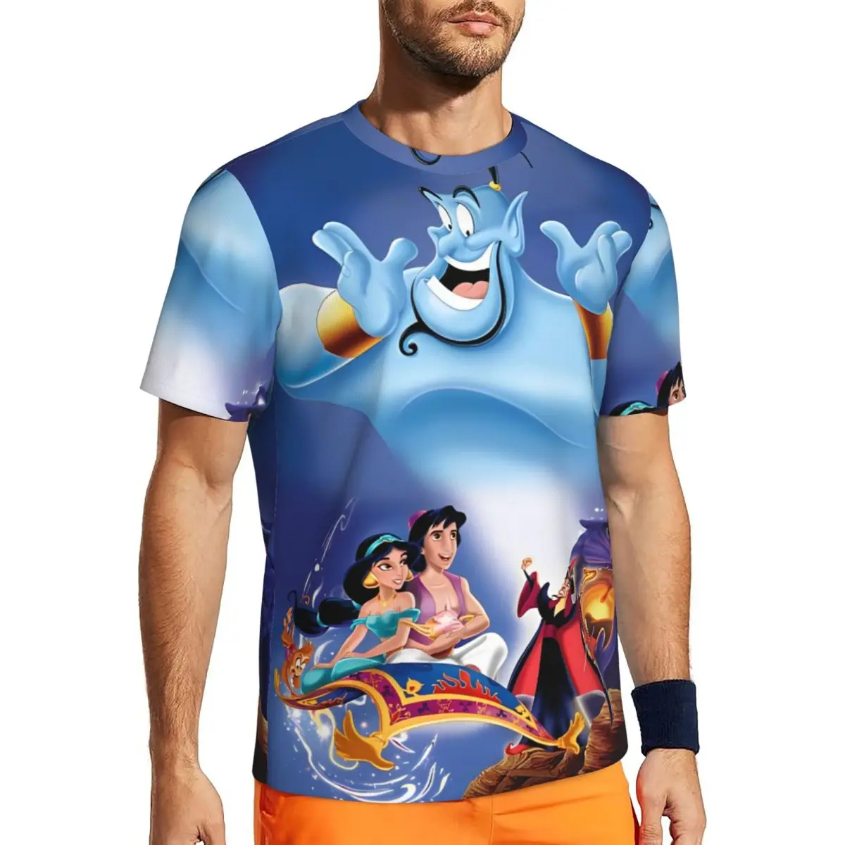 Aladdin Jasmine Cartoon T-Shirt Male Y2K Fun Sportswear T-Shirts Fast Dry Summer Hippie Tee Shirt Design Big Size Tops
Aladdin Jasmine Cartoon T-Shirt Male Y2K Fun Sportswear T-Shirts Fast Dry Summer Hippie Tee Shirt Design Big Size Tops