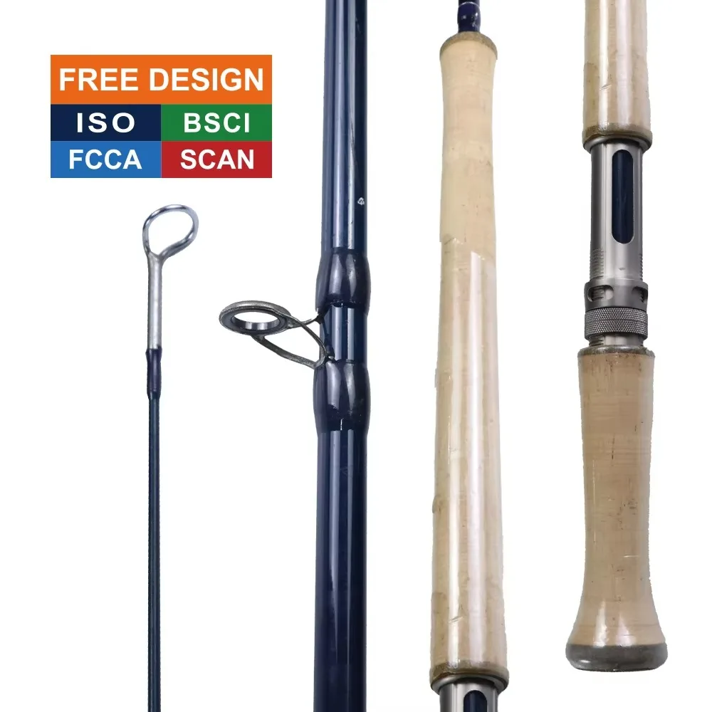 40T High Modulus Carbon Fiber 4.6m 5 Piece Heavy Certified Rod Manufacturer Top Sale OEM Carbon Fiber Fly Fishing Rod
40T High Modulus Carbon Fiber 4.6m 5 Piece Heavy Certified Rod Manufacturer Top Sale OEM Carbon Fiber Fly Fishing Rod