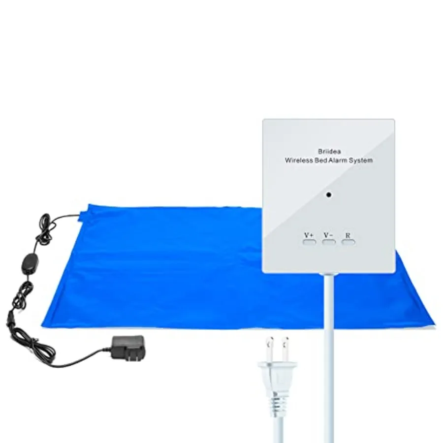 Bed Alarms and Fall Prevention for Elderly with 20'' * 28'' Weight Sensing Bed Pad Wireless Alarm Included Adjustable Volume an
Bed Alarms and Fall Prevention for Elderly with 20'' * 28'' Weight Sensing Bed Pad Wireless Alarm Included Adjustable Volume an