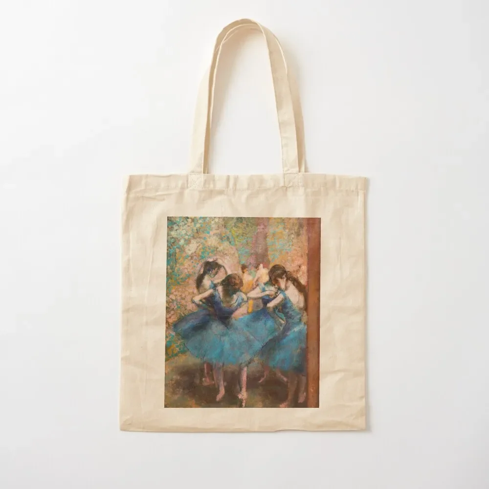Edgar Degas - Dancers in blue Tote Bag custom fabric bag canvas bags great bag female
Edgar Degas - Dancers in blue Tote Bag custom fabric bag canvas bags great bag female