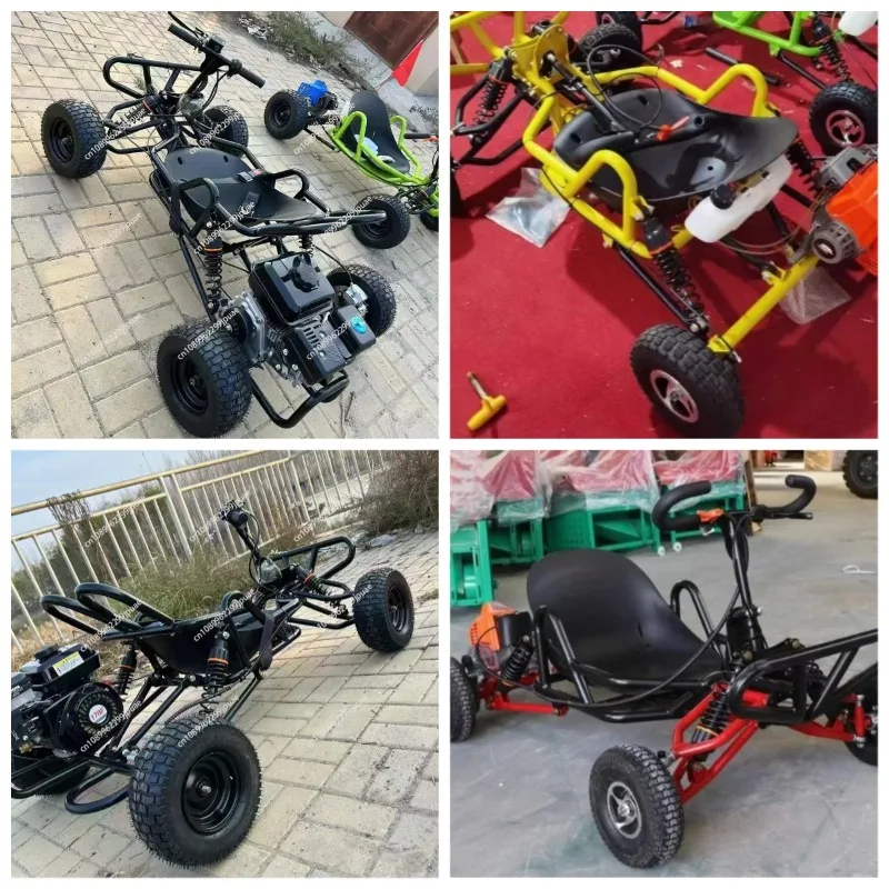 4 Stroke Fuel Powered Off-Road Go Kart Adult All-Terrain 4 Wheel Drift Car for Mountain Beach Rally
4 Stroke Fuel Powered Off-Road Go Kart Adult All-Terrain 4 Wheel Drift Car for Mountain Beach Rally