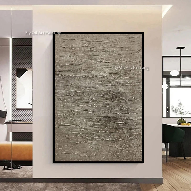 Grey Brown Abstract Wall Art Minimalism Design Hand Painted Deep Green Canvas Thick Oil Painting For Room Hall Decor AS Gift
Grey Brown Abstract Wall Art Minimalism Design Hand Painted Deep Green Canvas Thick Oil Painting For Room Hall Decor AS Gift