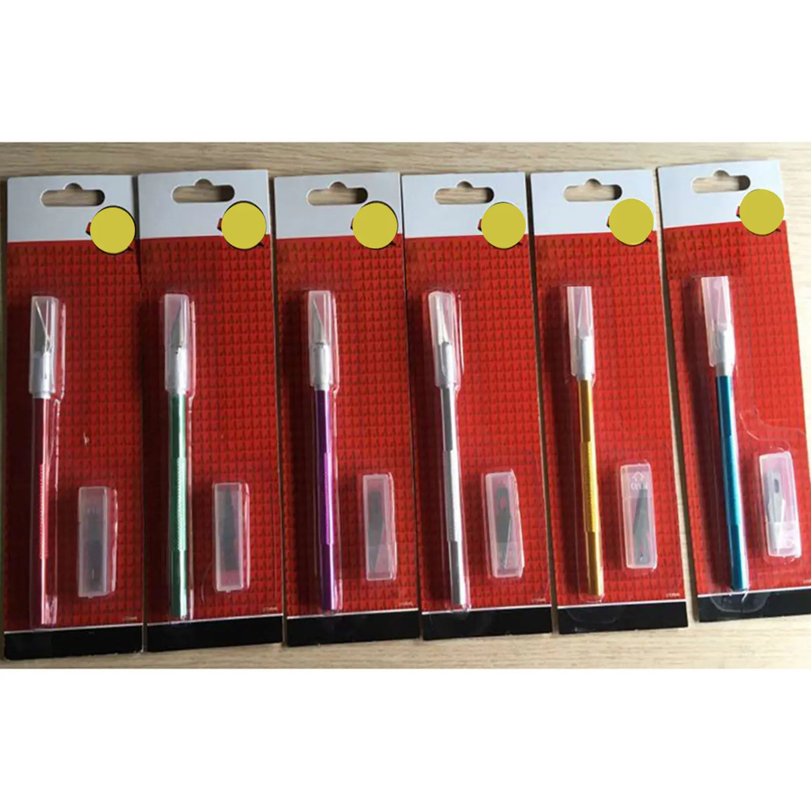 5pcs Aluminum Alloy Craft Knife Lightweight Non-Slip Handle Blades For Wood Carving Marking Cutting Tool Pcb Repair
5pcs Aluminum Alloy Craft Knife Lightweight Non-Slip Handle Blades For Wood Carving Marking Cutting Tool Pcb Repair