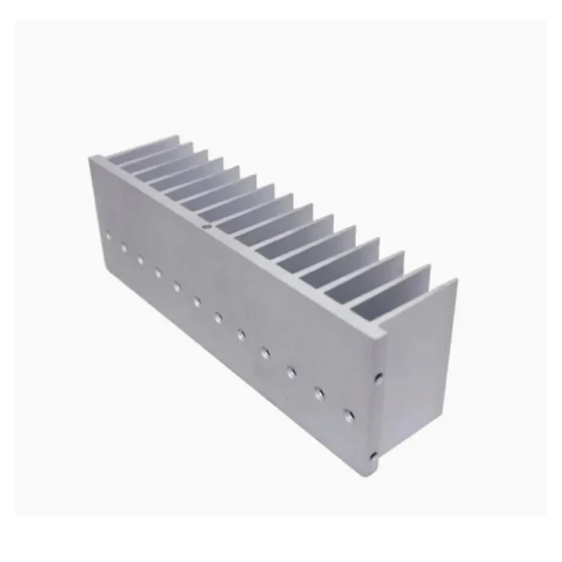 CNC machining anodized 6063-5 aluminum alloy profiles for LED cooling heat sinks
CNC machining anodized 6063-5 aluminum alloy profiles for LED cooling heat sinks