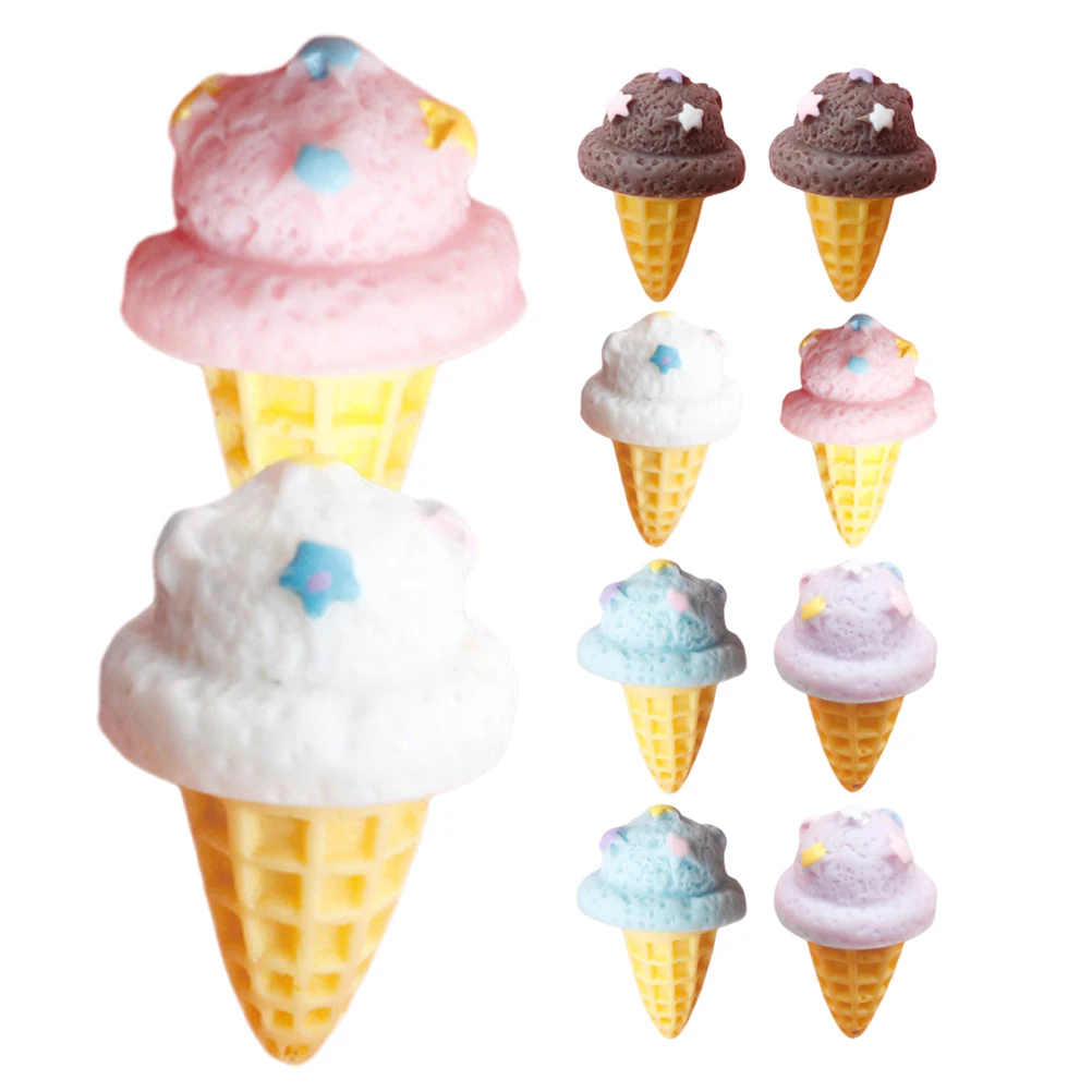 15pcs Simulated Ice Cream Cone Realistic Resin Dessert Decorations Kids Education Photo Prop Faux Sweet Miniature House Display
15pcs Simulated Ice Cream Cone Realistic Resin Dessert Decorations Kids Education Photo Prop Faux Sweet Miniature House Display