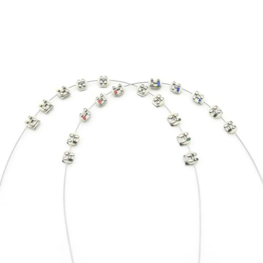 Pack Temporary Tooth Decoration with Metal Wires, Metal Bracket and Orthodontic Ligature Ties,
Pack Temporary Tooth Decoration with Metal Wires, Metal Bracket and Orthodontic Ligature Ties,