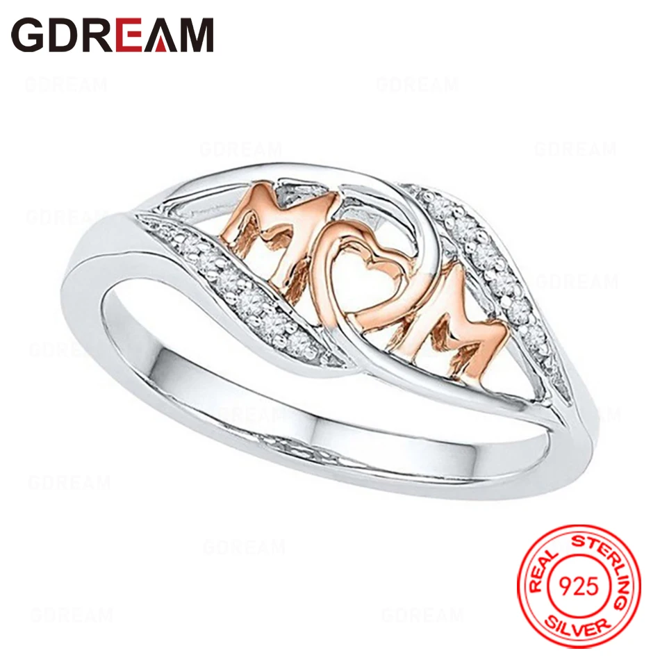 GDREAM 925 Sterling Silver Mom Double Round Ring 7-10# Women'S Commuter Accessory Christmas Gift Jewelry
GDREAM 925 Sterling Silver Mom Double Round Ring 7-10# Women'S Commuter Accessory Christmas Gift Jewelry