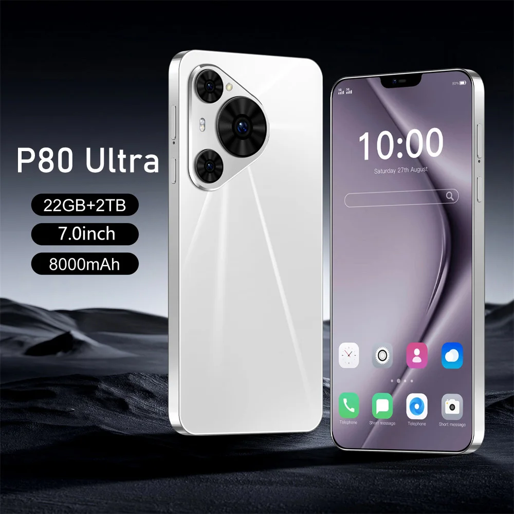 New P80 Ultra 7.0 Inch HD 4K Android 22GB+2TB 6800Mah Battery 4G 5G Dual Sim Card Wifi GPS Google Tab
New P80 Ultra 7.0 Inch HD 4K Android 22GB+2TB 6800Mah Battery 4G 5G Dual Sim Card Wifi GPS Google Tab