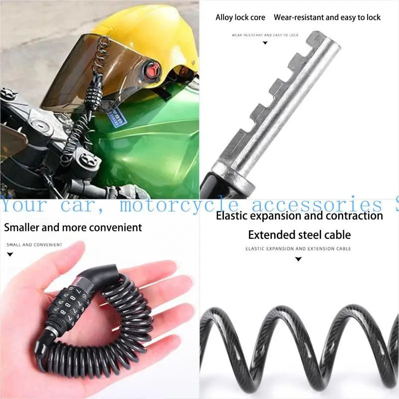31BC Anti Theft Helmets Password Lock Metal Easy Hole Mounting Combination Lock for Bike Motorcycle Commuting Travel
31BC Anti Theft Helmets Password Lock Metal Easy Hole Mounting Combination Lock for Bike Motorcycle Commuting Travel