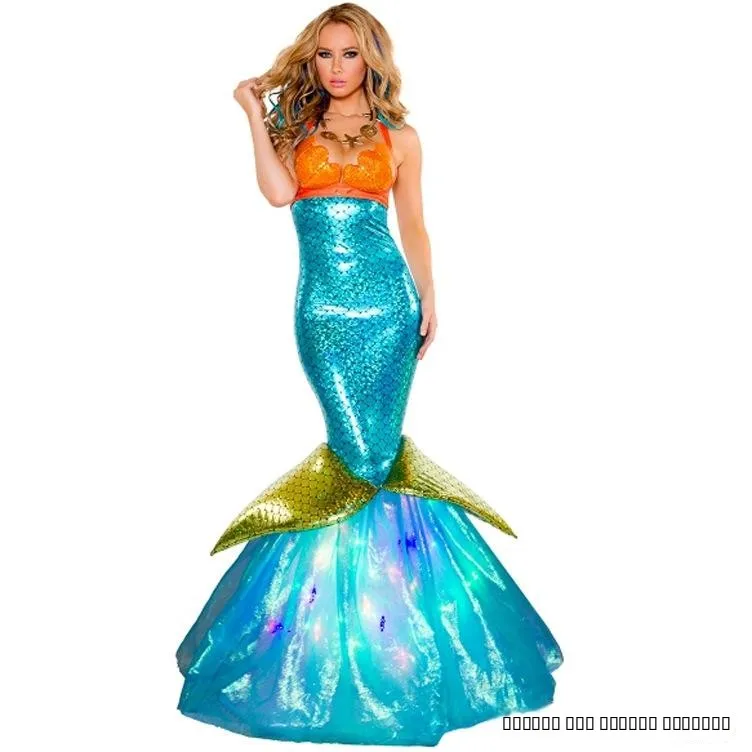 Костюм русалки на Хэллоуин, костюм для ролевых игр, костюм для сценических выступлений, женский традиционный китайский костюм
Костюм русалки на Хэллоуин, костюм для ролевых игр, костюм для сценических выступлений, женский традиционный китайский костюм