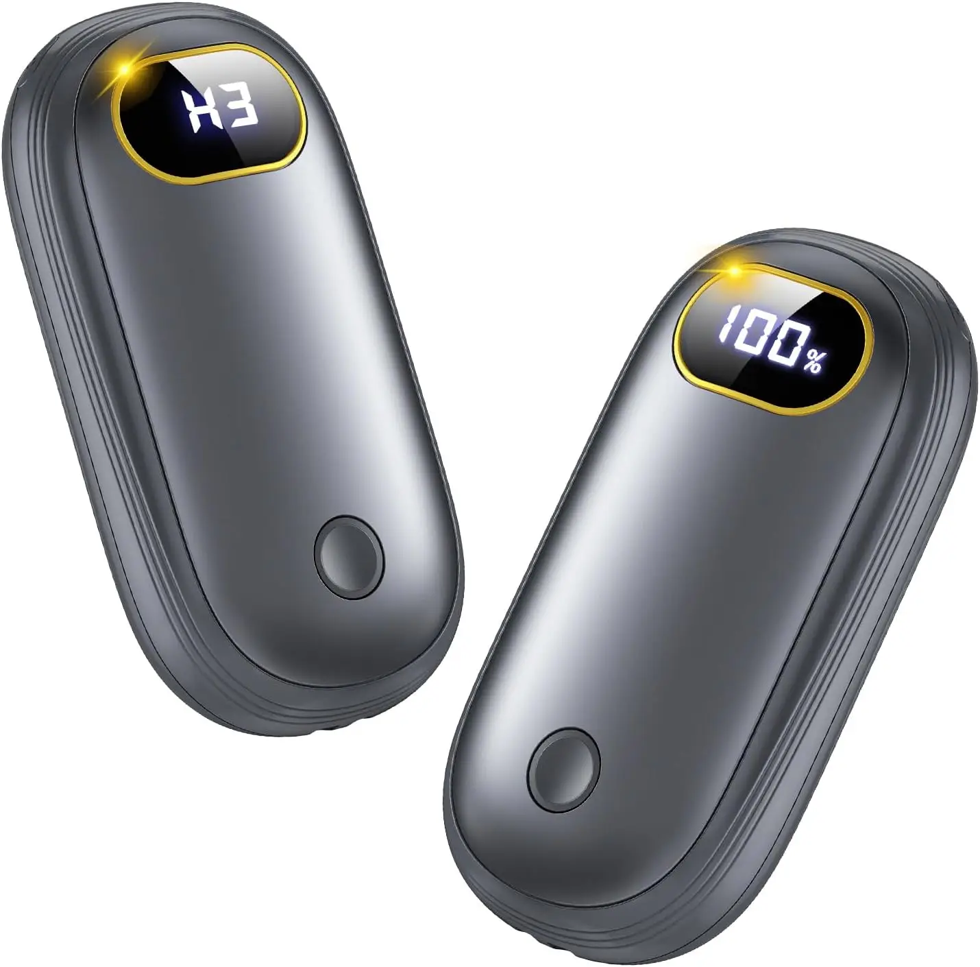 Rechargeable Hand Warmer with Power Bank, LED Display, 17Hrs Heat, 4 Levels for Outdoor Activities
Rechargeable Hand Warmer with Power Bank, LED Display, 17Hrs Heat, 4 Levels for Outdoor Activities