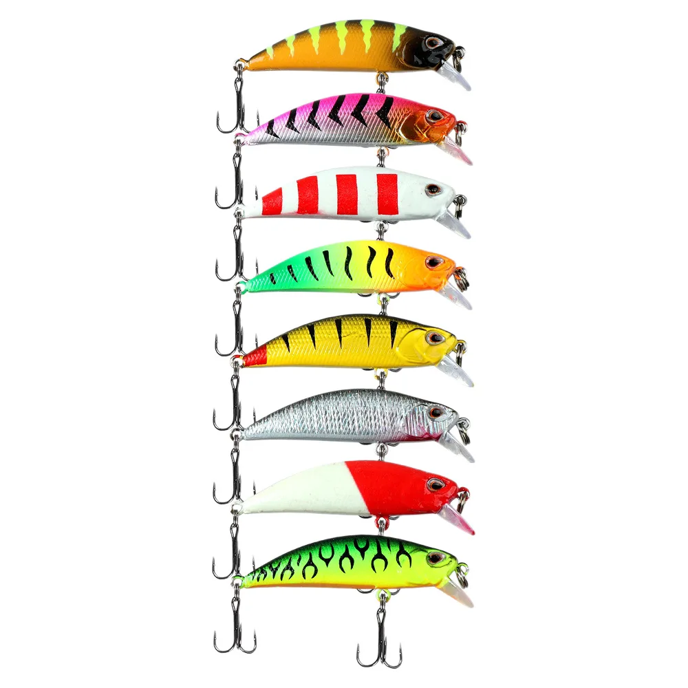 5CM 5G Sinking Minnow Hard Lure 8 Colors Vivid Swim Treble Hooks Long Cast Freshwater Saltwater Topmouth Culter
5CM 5G Sinking Minnow Hard Lure 8 Colors Vivid Swim Treble Hooks Long Cast Freshwater Saltwater Topmouth Culter