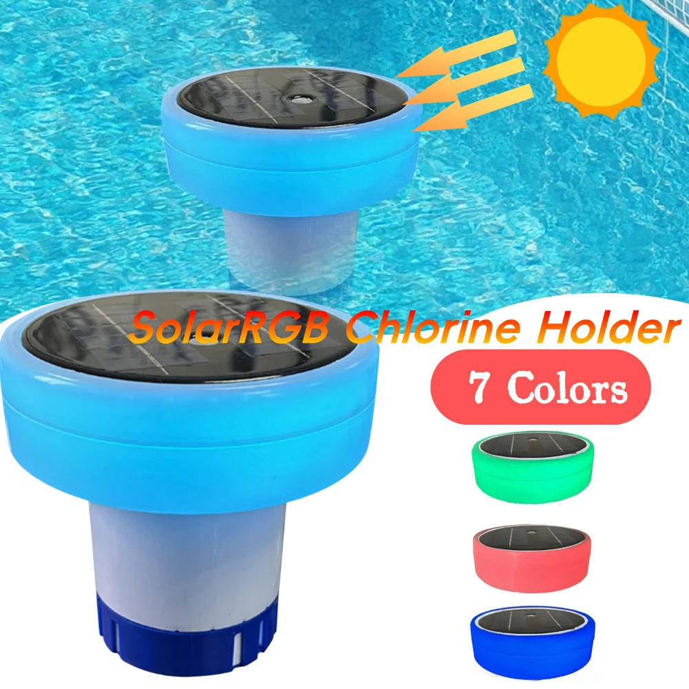 Solar Pool Ionizer Light Up Chlorine Holder 7 Colors Adjustable Chemical Delivery Pool Purifier Anti-Sinking Equipment
Solar Pool Ionizer Light Up Chlorine Holder 7 Colors Adjustable Chemical Delivery Pool Purifier Anti-Sinking Equipment