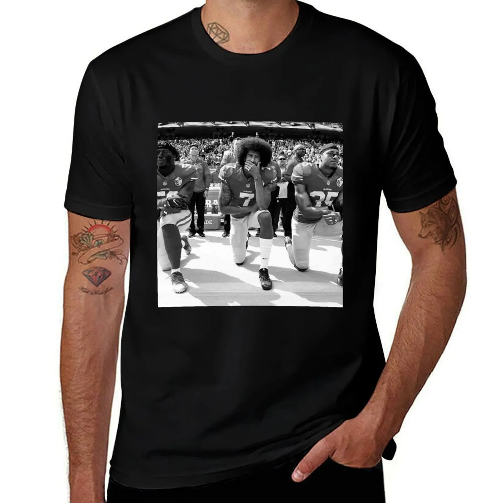 Colin Kaepernick T-Shirt t shirts for man slim fit t shirts for man cotton T-Shirt
Colin Kaepernick T-Shirt t shirts for man slim fit t shirts for man cotton T-Shirt