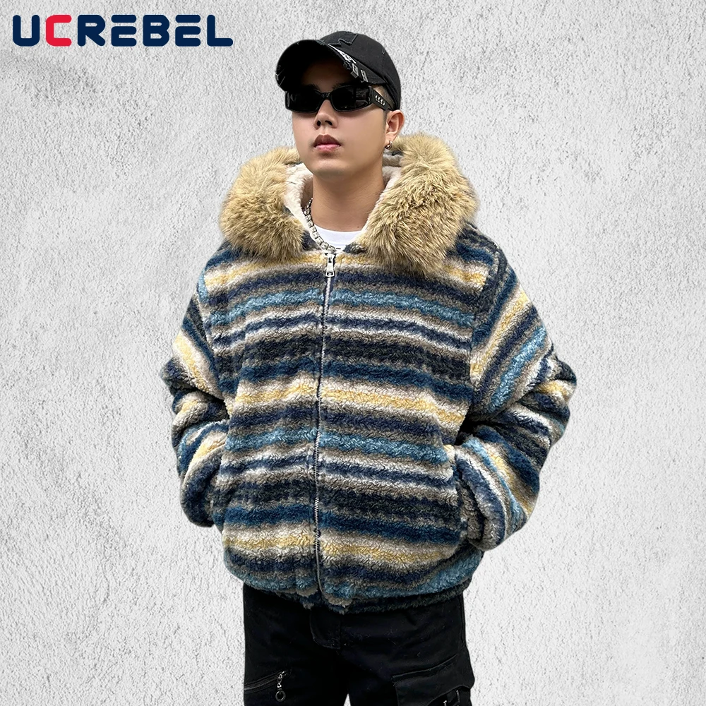 Fair Isle Sherpa Padded Jacket Mens Contrast Retro High Street Winter Thick Hooded Long Sleeve Outerwear Man
Fair Isle Sherpa Padded Jacket Mens Contrast Retro High Street Winter Thick Hooded Long Sleeve Outerwear Man