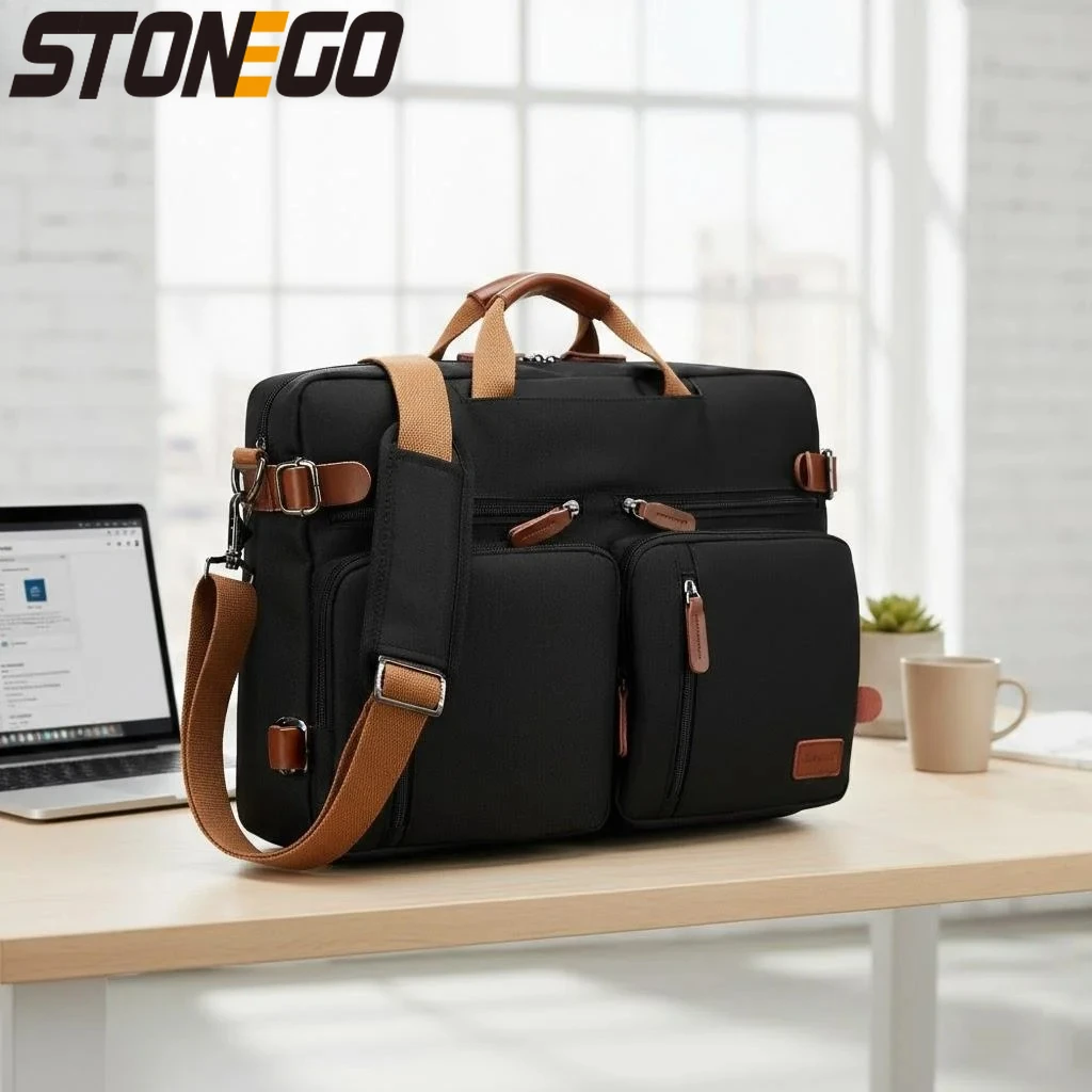 Large Convertible Laptop Backpack 15.6-17.3 inches Men Shoulder Messenger Bag Business Travel Briefcase
Large Convertible Laptop Backpack 15.6-17.3 inches Men Shoulder Messenger Bag Business Travel Briefcase