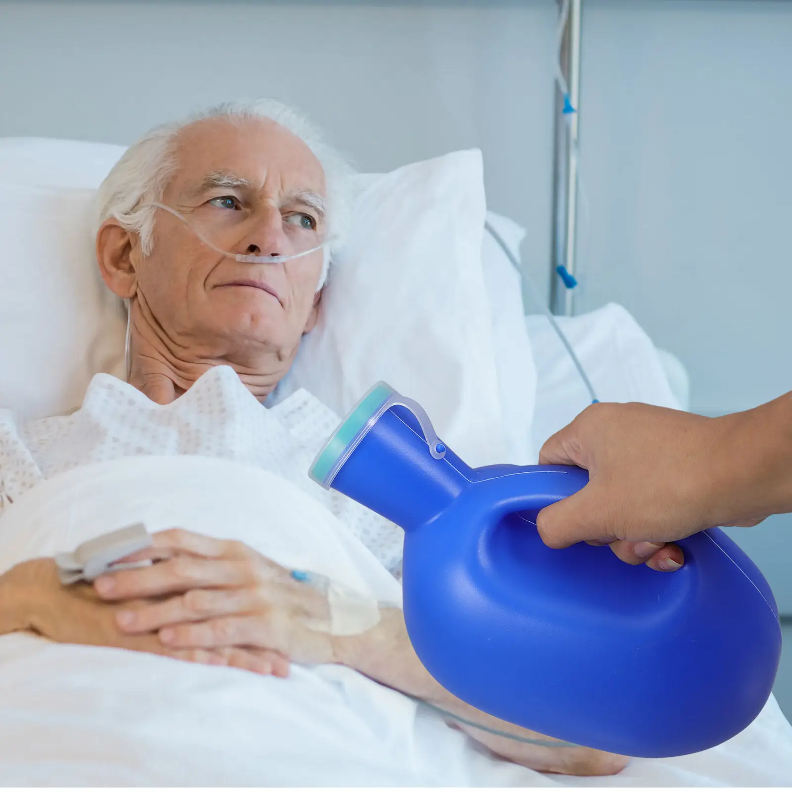 Portable Male Urinal Leakproof Lid Ergonomic Spill Proof Design for Elderly Bedridden Men Nighttime Use Travel
Portable Male Urinal Leakproof Lid Ergonomic Spill Proof Design for Elderly Bedridden Men Nighttime Use Travel